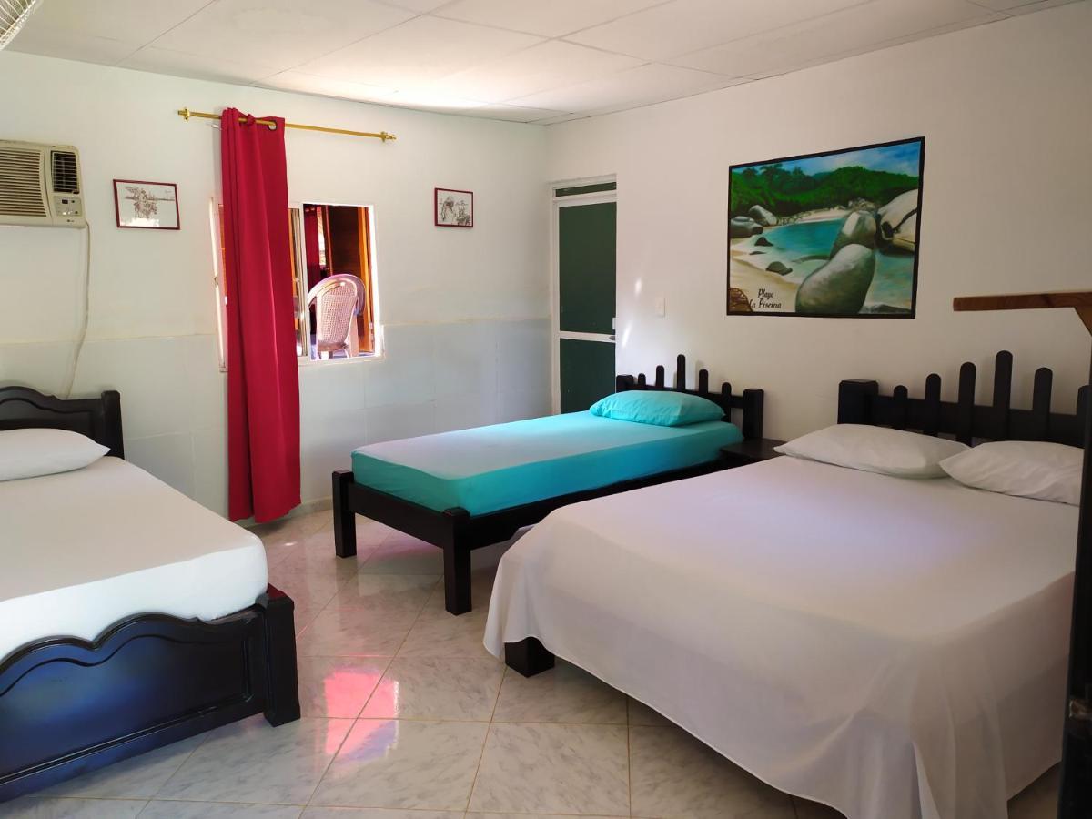 Hostal Recuerdos Del Tayrona El Zaino Exterior photo