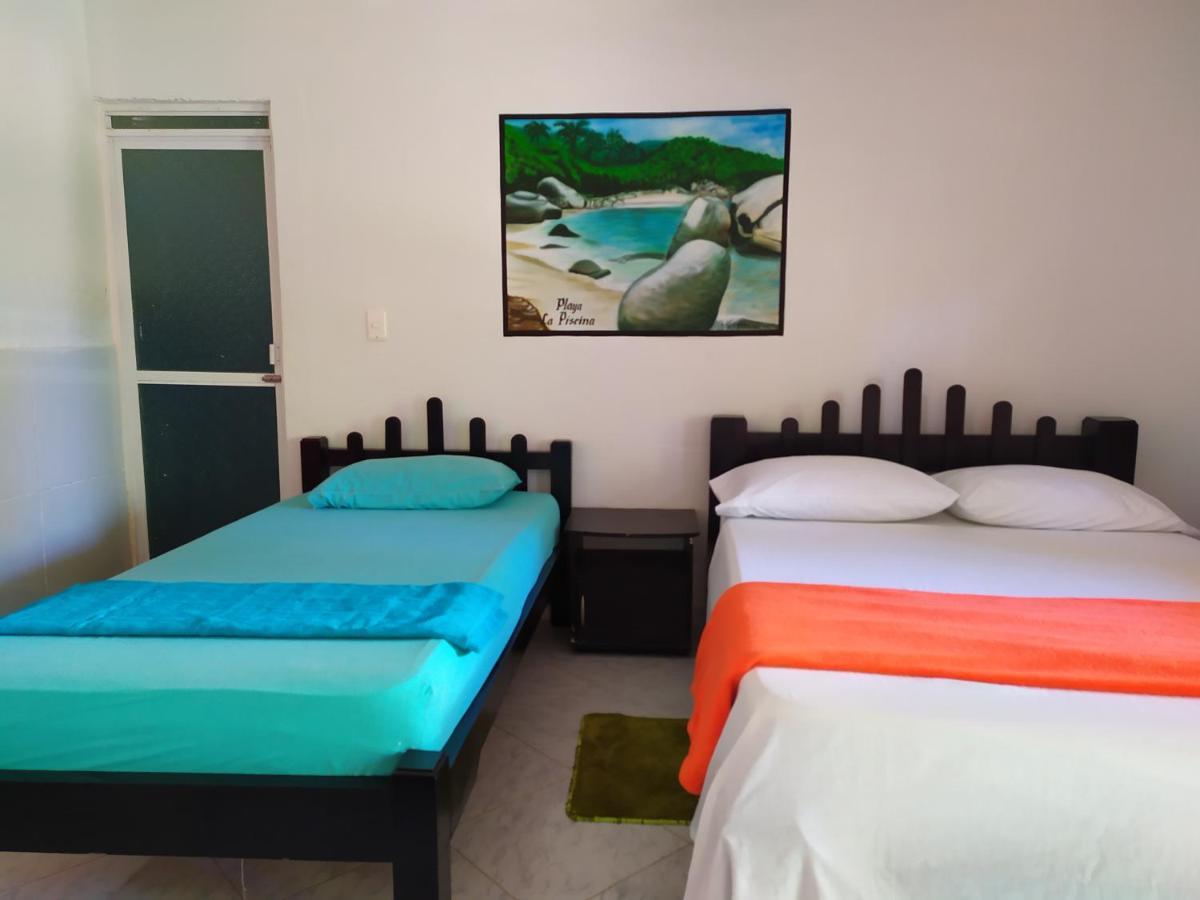 Hostal Recuerdos Del Tayrona El Zaino Exterior photo